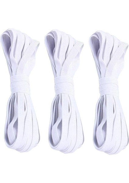 33 Yarda 5mm Elastik Kordon Düz Bant Zanaat Iplik Streç Telini Dıy Için (Yurt Dışından)