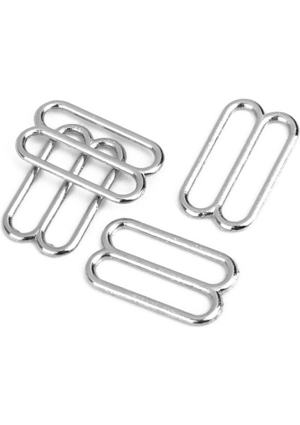 200PCS Metal Iç Çamaşırı Bikini Sütyen Kayışları Ayarlama Slayt Halkaları Şekil 8 0 (Yurt Dışından) fiyatları