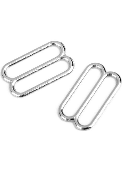 200PCS Metal Iç Çamaşırı Bikini Sütyen Kayışları Ayarlama Slayt Halkaları Şekil 8 0 (Yurt Dışından) fırsatları