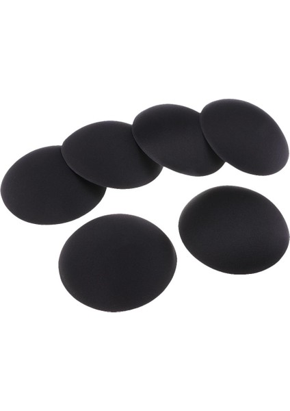 3 Çift Siyah Ekler Pedler Fincan Sütyen Kadın Spor Geliştirici Yoga Bikini Mayo Yuvarlak Siyah (Yurt Dışından) modelleri