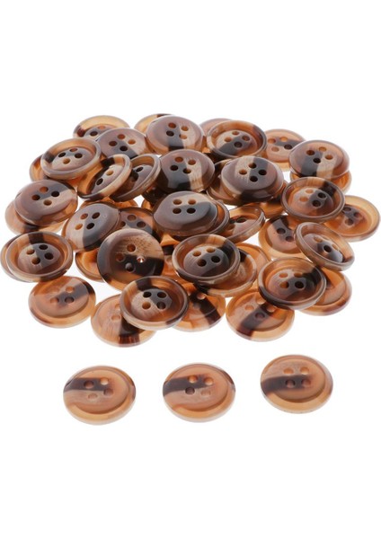 50 Sayar 4 Delik Düz Reçine Düğmeleri Zanaat Aksesuarları Ev Dekorasyonu 18MM (Yurt Dışından) modelleri