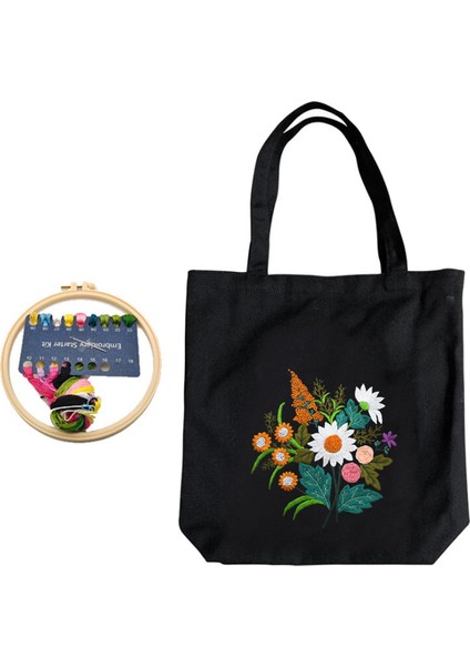 Tuval Tote Nakış Kiti Nakış Desen Sabah Işık Çimir (Yurt Dışından)