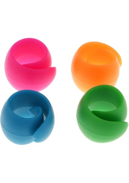 28X Dikiş Aracı Aksesuarları Silikon Bobin Tutucu Klipler Konu Makarası Hugger (Yurt Dışından)