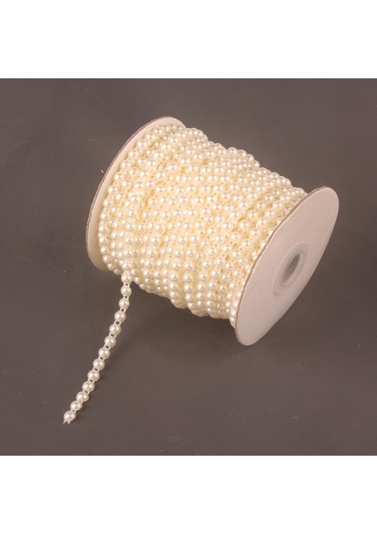 1 Rulo Elbise Kenar Trim Inciler Gelin Elbise Aplike Boncuklu Şerit 25M/6MM (Yurt Dışından) fiyatları