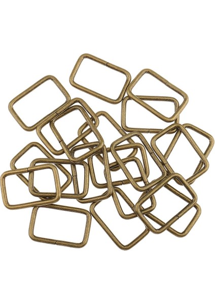 40PCS Metal Kayış Tokası Kare Toka Çanta Aksesuarları Için Sırt Çantaları Tokası (Yurt Dışından) fiyatları