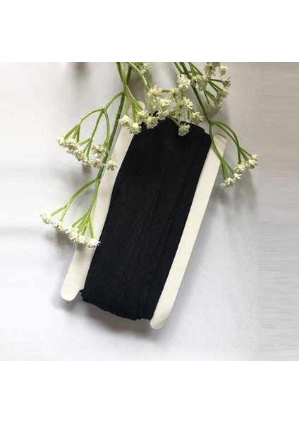 2x 10M Düz Önyargı Elastik Ip Diy Dikiş Için Örgülü Siyah+Mavi 2 cm (Yurt Dışından) indirimleri