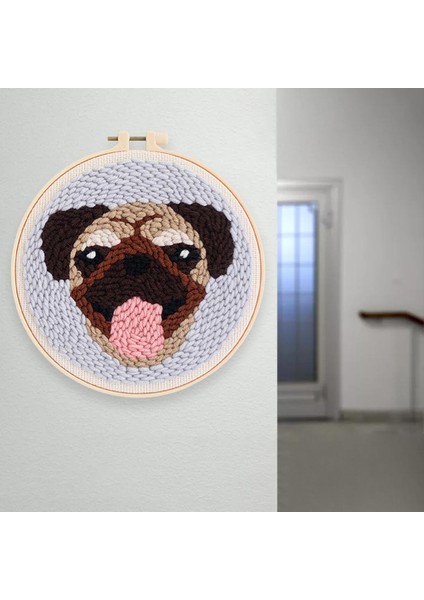 Yumruk Iğne Kiti Yumruk Iğne Köpek Nakış Dişli Aracı Dıy Iğne B (Yurt Dışından)