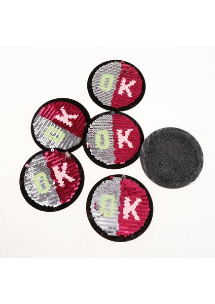 6pcs Tamam Diy Dikiş Dekorasyon Aplikler Çıkartmalar Nakış Yamaları Giysileri (Yurt Dışından) fırsatları
