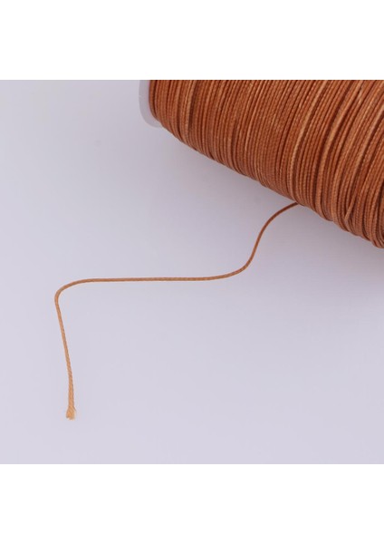 2x 130 Metre 0,5 mm Yuvarlak Polyester Mumlu Iplik Dikiş Dikiş (Yurt Dışından) indirimleri
