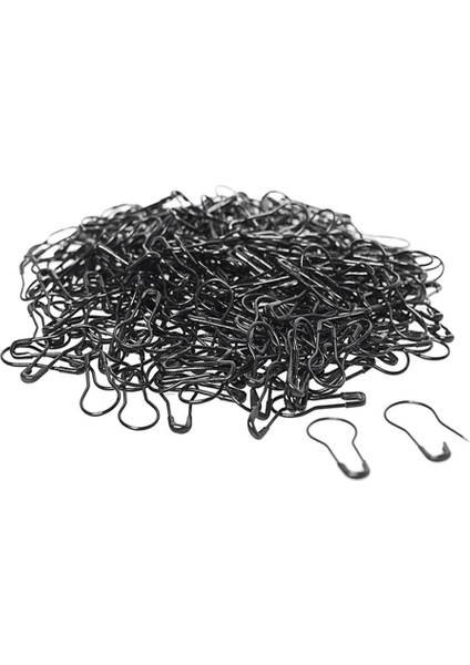 1000 Pcs 22MM Uzunluk Metal Siyah Güvenlik Pimleri Kabak Calabash Şekil Pimleri (Yurt Dışından)