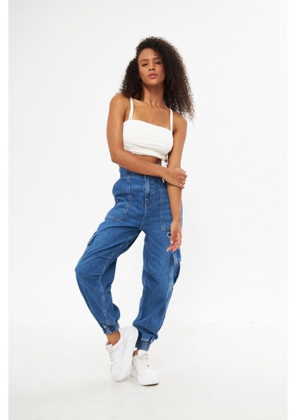 Sarah Paraşüt Jean Pantolon modelleri