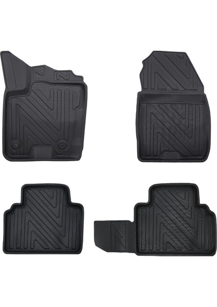 Natur Forcer Ford Courier 2014-2023 4d Havuzlu Paspas Takımı