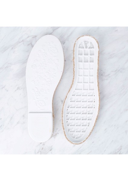 Dar Hasır Espadril / Ayakkabı Tabanı 39 Numa