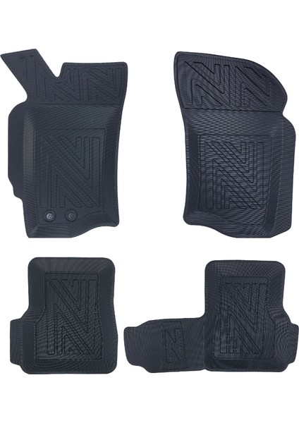 Natur Forcer Fiat Palio 2005-2011 4d Havuzlu Paspas Takımı