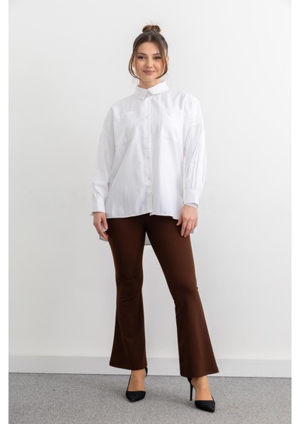 1340 Samre Kuşgözlü Kadın Gömlek