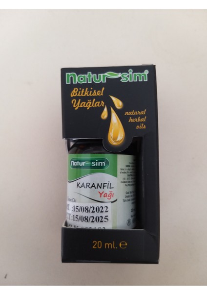 Karanfil Yağı 20ml