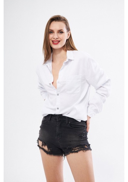 Regular Kadın Fit Gömlek