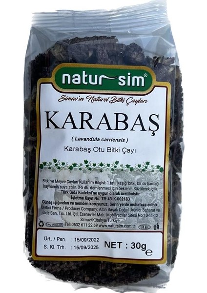 Karabaş Otu 30 gr
