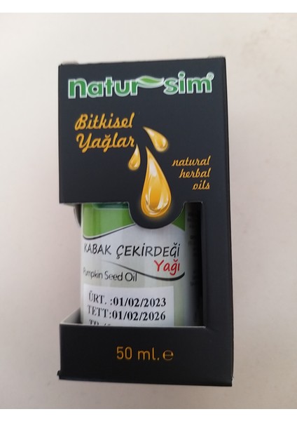Kabak Çekirdeği Yağı 50ml