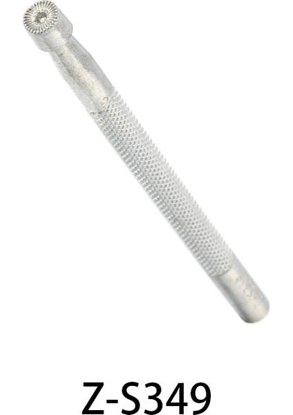 Z-S349 Tarzı 11 cm Metal Deri Çalışma Eyer Yapma Araçları Oyma Deri El Sanatları Pullar Deri Damgalama Katı Dıy Baskı Damgalama Araçları (Yurt Dışından)