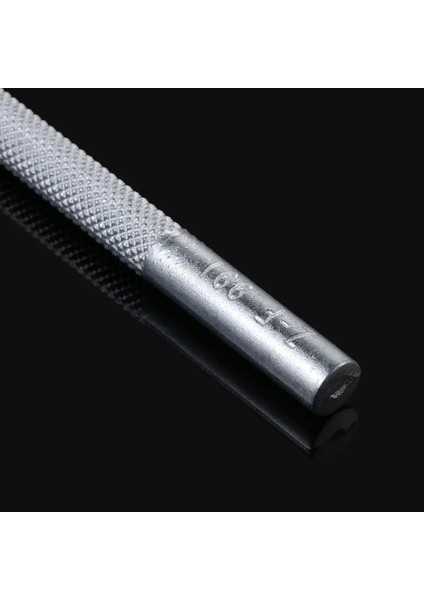 Z-S349 Tarzı 11 cm Metal Deri Çalışma Eyer Yapma Araçları Oyma Deri El Sanatları Pullar Deri Damgalama Katı Dıy Baskı Damgalama Araçları (Yurt Dışından)
