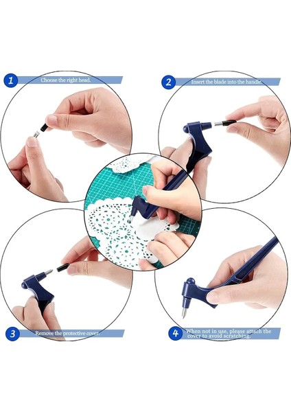 Turuncu Tarzı Dıy Zanaat Kesme Aletleri Ahşap Oyma Kesim Kalem Sanat Zanaat Aracı Witeel Dönen Bıçak Güvenlik Kesici Kağıt (Yurt Dışından) fırsatları