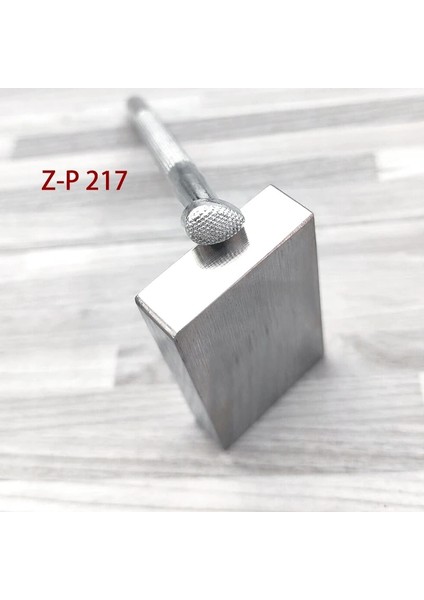 Z-P217 Stili Metal Deri Çalışma Eyer Yapma Araçları Oyma Deri El Sanatları Pullar Deri Damgalama Katı Dıy Baskı Zanaat Malzemeleri (Yurt Dışından)
