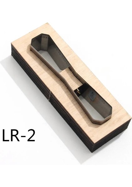 Lr-2 Tarzı Deri El Sanatları Fermuar Çektirme Kesici Japonya Çelik Bıçak Zip Çekme Şablon Kesme Kalıp El Yapımı Delme Araçları Dıy (Yurt Dışından)