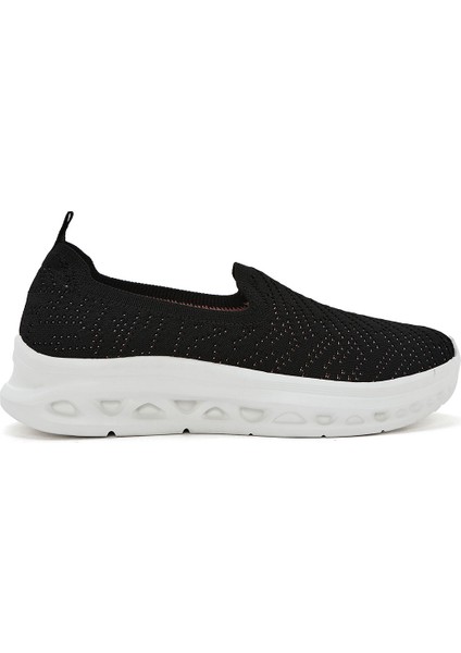 Zero Kadın Siyah Kalın Tabanlı Sneaker 25SFE49546F