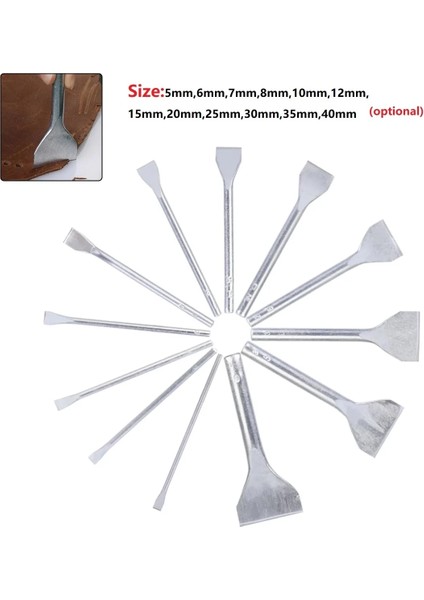 7mm Tarzı Teel Deri El Sanatları Araçları Yuvası Zımbalar Yeni Başlayanlar Için Profesyonel El Aletleri Meslekler Deri Işçilik (Yurt Dışından) indirimleri