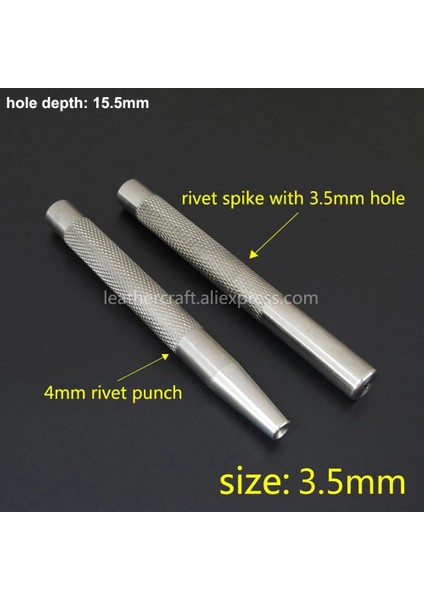 3,5 mm Tarzı 1 Takım Zanaat Aracı Bakır Perçin ve Çapaklar Perçinleme Aracı Ayarlayıcı Ayar Aracı Paslanmaz Çelik Bağlantı Elemanları Sabitleme Aracı (Yurt Dışından) fırsatları