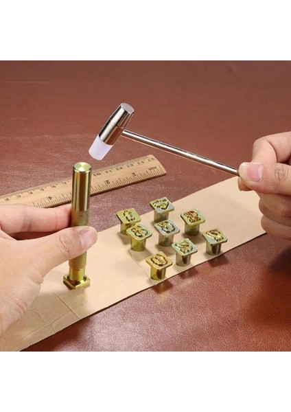 9 Adet Tarzı Adet Alfabe Mektup Numarası Deri Stamper Seti Metal Deri Delme Deri Araçları Dıy Deri El Sanatları Araçları (Yurt Dışından) fırsatları