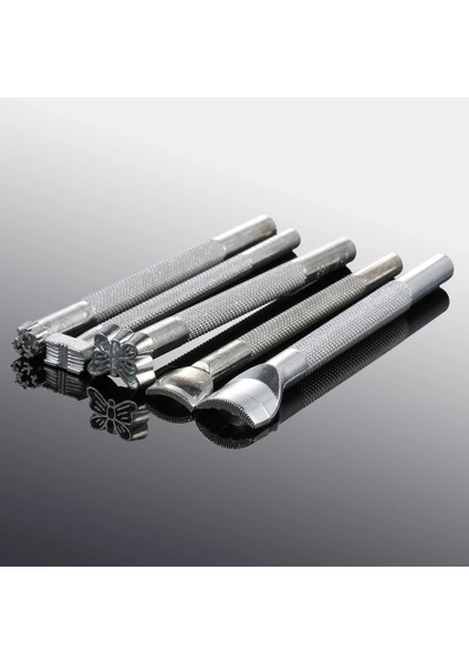 Z-F991 Tarzı 20 Stilleri Metal Deri Çalışma Eyer Yapma Araçları Oyma Deri El Sanatları Pullar Deri Damgalama Katı Dıy Printinting Damgalama (Yurt Dışından) indirimleri