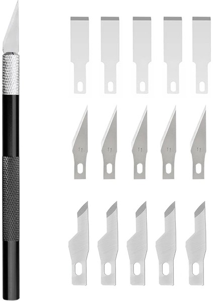 Siyah Stil Lmdz Sal Bıçak Gravür Araçları Kiti Çok Fonksiyonlu Oyma Kesici Metal Kolu Kaymaz Bıçaklar Dıy Tamir El Aletleri (Yurt Dışından)