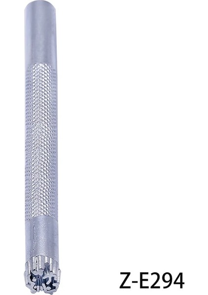 Z-E294 Stili Deri Damgalama Araçları El Yapımı Mühür Heykel Metal Deri Işleme Eyer Printinting Craft Araç Seti (Yurt Dışından)