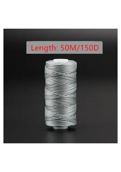 No.12 Tarzı D Kalınlığında Mumlu Iplik Deri Mumlu Kordon Diy El Sanatları Aracı El Dikiş Ipliği Düz Mumlu Dikiş Hattı (Yurt Dışından)