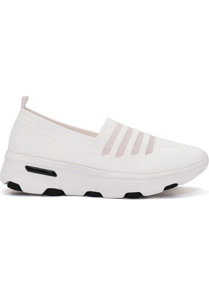 Zero Kadın Beyaz Kumaş Casual Sneaker 25SFE49526F