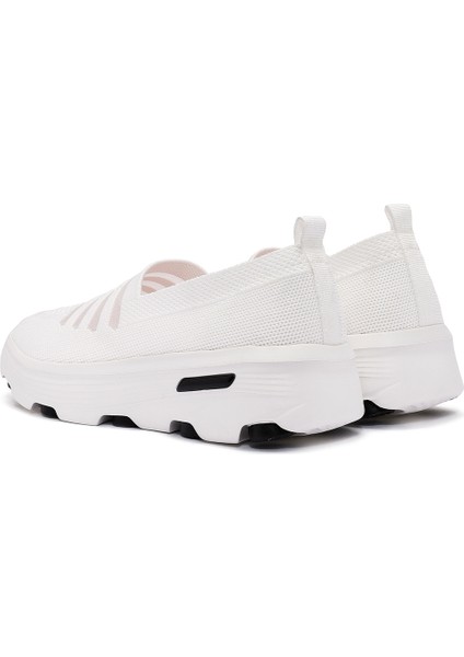 Zero Kadın Beyaz Kumaş Casual Sneaker 25SFE49526F