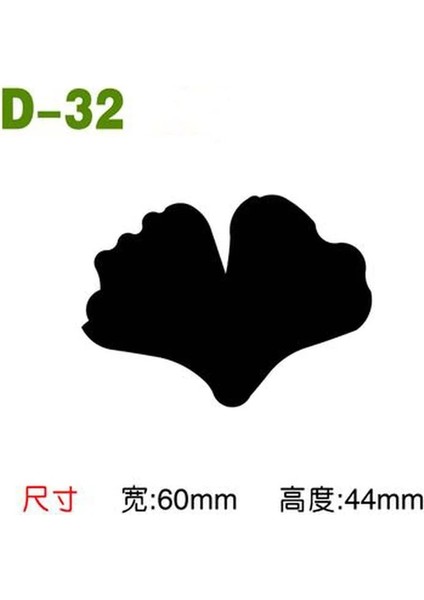 D32 Stili Japonya Çelik Bıçak Ahşap Kalıp Diy Deri El Sanatları Yumruk El Aleti Şekil Bırakın Kalıp Kesim Bıçak Kalıp Dikiş Aksesuarları (Yurt Dışından) fırsatları