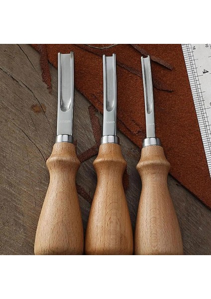 10MM Tarzı 3 Boyutu A4MM A6MM A8MM Pratik Deri El Sanatları Kenar Beveler Skiving Beveling Bıçak Dıy Kesme El Sanatları Aracı Ahşap Saplı (Yurt Dışından) fiyatları
