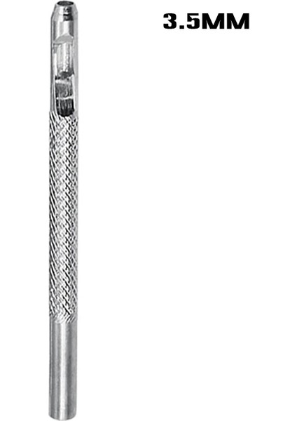 3,5 mm Tarzı Yüksek Sertlik Delme Galvanizli Alet Cihazı Deri Içi Boş Kemer Yuvarlak Yumruk Pas Korumalı Yüksek Sertlik Aşınma Direnci NO88 (Yurt Dışından)