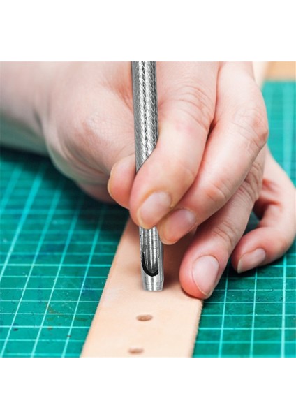 3,5 mm Tarzı Yüksek Sertlik Delme Galvanizli Alet Cihazı Deri Içi Boş Kemer Yuvarlak Yumruk Pas Korumalı Yüksek Sertlik Aşınma Direnci NO88 (Yurt Dışından) fiyatları