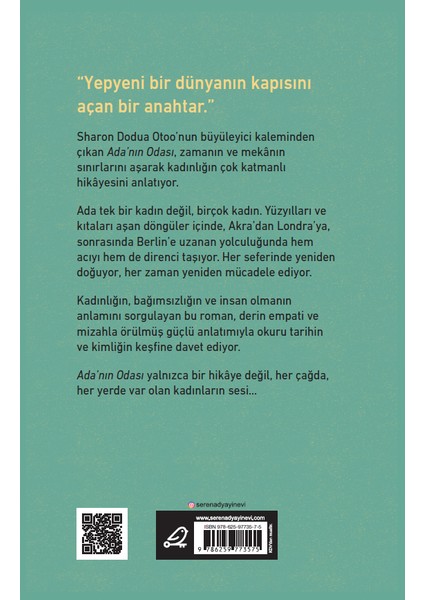 Ada'nın Odası - Sharon Dodua Otoo