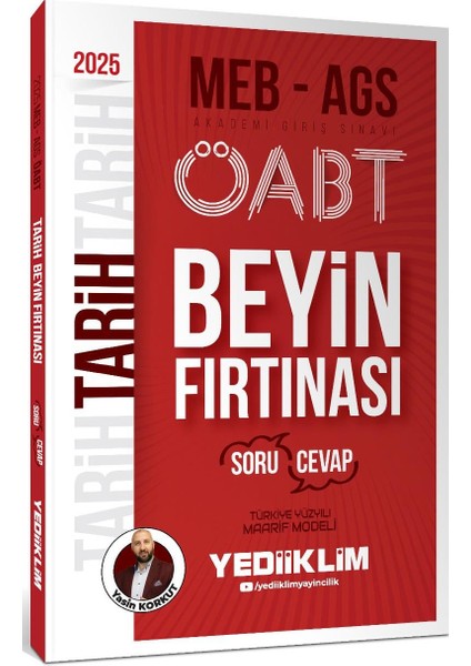 2025 Meb Ags Öabt Tarih Beyin Fırtınası Soru Cevap