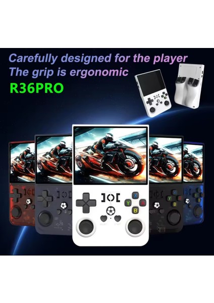 R36S Pro Sub 3,5 Inç Hd Retro Mini IPS Ekran 30000 El Oyun Konsolu Linux Sistem Çantalı