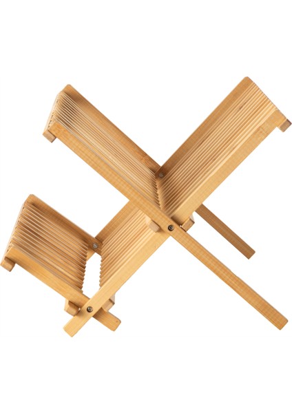 Bambu 2 Katlı Katlanabilir Bulaşıklık