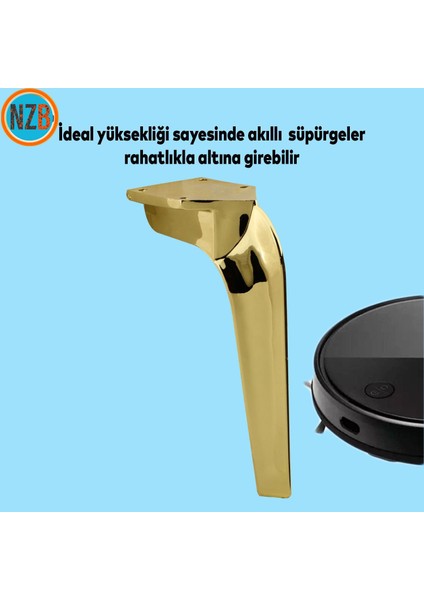 Mobilya Kanepe Tv Ünitesi Koltuk Ayağı 23 cm Gold Altın Konsol Ayakları modelleri