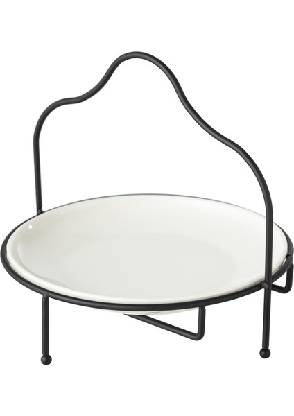 Gurme Standlı Sunum 22CM - Siyah fiyatları