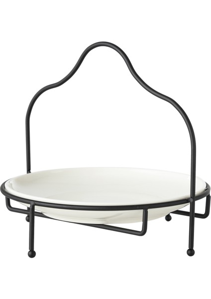 Gurme Standlı Sunum 22CM - Siyah modelleri