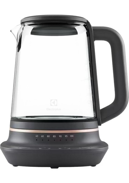 E7GK1-8BP 2000W Cam Su Isıtıcı Siyah Inci